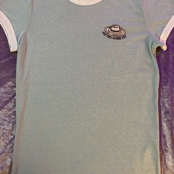 Marine Layer Seafoam Hatters Ringer T Shirt - Picture 6 of 14